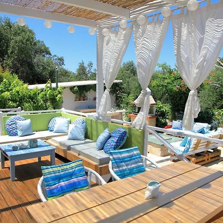 Blue Sky Cottage, Kanouli Beach CChalikounas Buitenkant foto