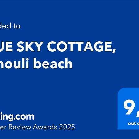 Blue Sky Cottage, Kanouli Beach CChalikounas Buitenkant foto